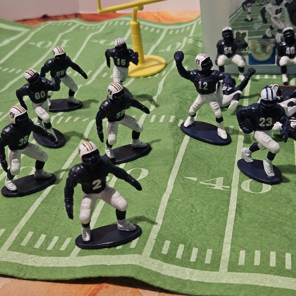 Auburn Tigers Football Guys Playset 26 Players Complete Set Kaskey Kids - Picture 12 of 16